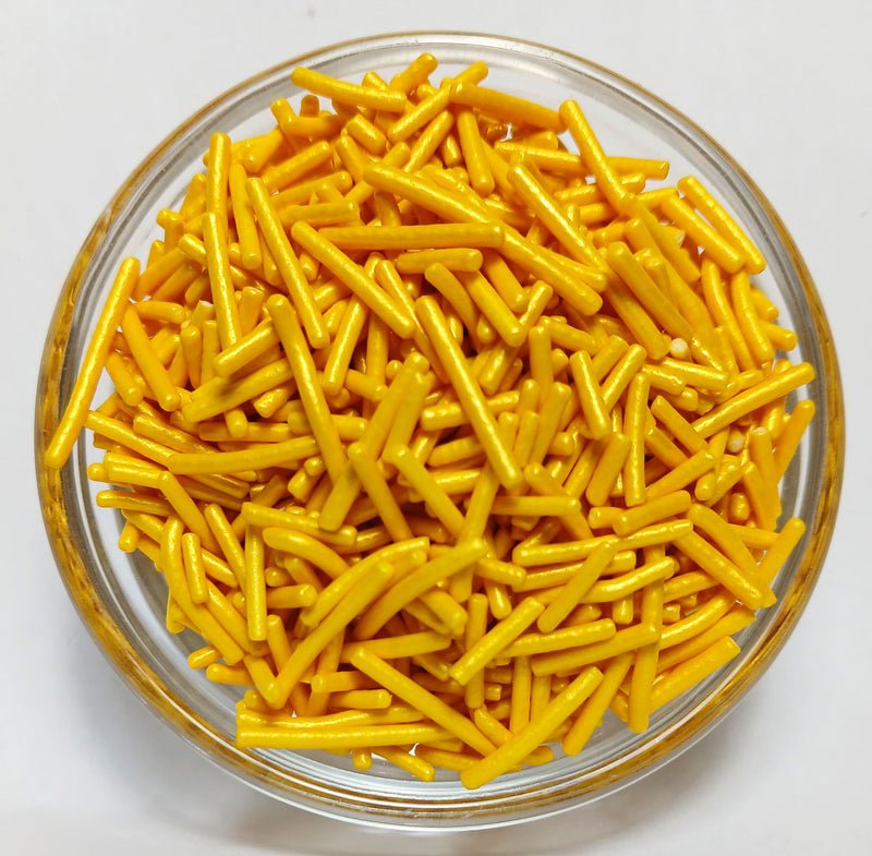 Cake Sprinkles Golden Rods