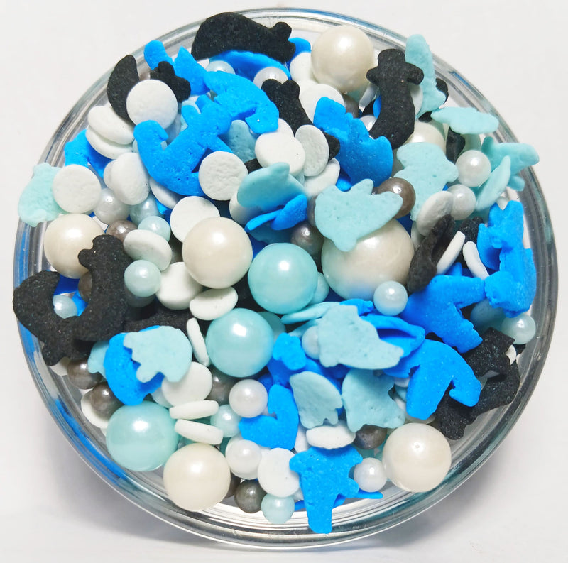 Cake Sprinkles Sea Anchors Away Bubbles and Discs